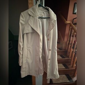 Merona khaki colored trench coat XXL